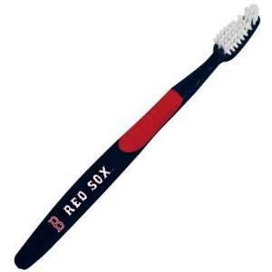   RED SOX Logo MLB Team Color Soft Bristled Toothbrush NEW in Package