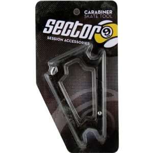   Carabiner Tool Skateboard Accessories   Black / One Size Automotive