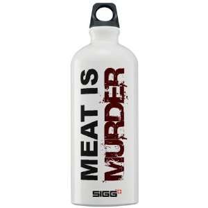 Meat Is Murder Vegn Animals Sigg Water Bottle 1.0L by  