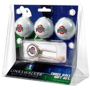  Ohio State University Buckeyes 3 Golf Ball Gift Pack w 