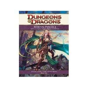  Martial Power 2 D&D Supplement 4th (fourth) edition Text 
