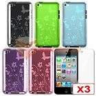 soft flower tpu case cover for ipod touch 4 $ 7 91 buy it now free 