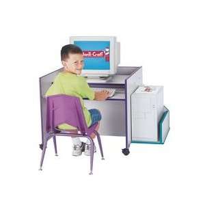    Thrifty KYDZ Rainbow Accents Single Computer Desk