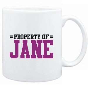  Mug White  Property of Jane  Female Names Sports 
