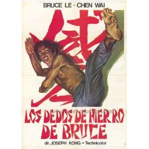   Spanish 27x40 Bruce Le Wai Man Chan Wuk Ma No Hans