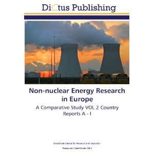  Non nuclear Energy Research in Europe: A Comparative Study 