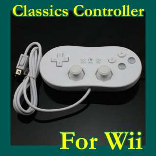 New Classic Controller Video Game Control For Wii White  
