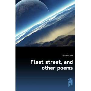  Fleet street, and other poems Davidson John Books