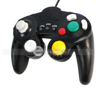BLACK GAME CONTROLLERS FOR Nintendo Gamecube Wii GC NEW  