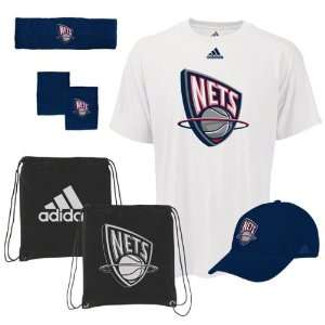  New Jersey Nets To The Court 5 Piece Combo Pack: Sports 