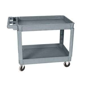  Wesco Deluxe Plastic Service Cart Tray Shelf 36x24 550 Lb 