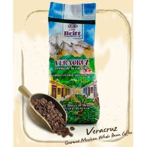 Mexico Veracruz Whole Bean Gourmet Coffee:  Grocery 