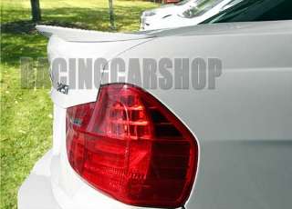 BMW E90 PERFORMANCE STYLE PAINTED TRUNK LIP SPOILER  