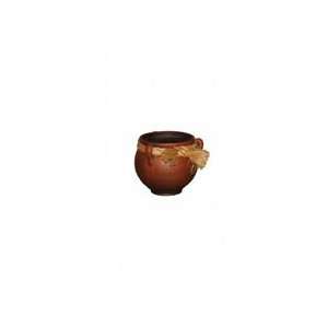  Clay Decorative Flower Pot with a Braided Rope (Small 