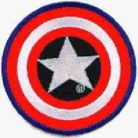 Marvel Comics Captain America Shield Logo Patch, NEW  