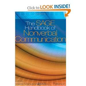  The SAGE Handbook of Nonverbal Communication 