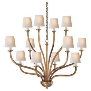 Visual Comfort CHC1446AB Chart House 12 Light Normandy Chandelier in 