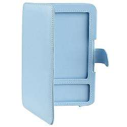 Light Blue Leather Case for  Kindle 3  