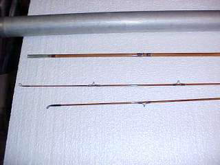   FRESH! Gene Edwards Vintage Split Bamboo Fly Rod w/Case 7.5  