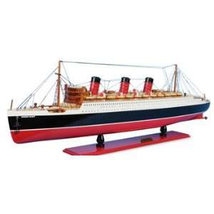  40 Classic Ocean Liner Wooden Model With  