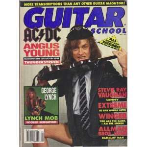  Guitar School Magazine (January 1991) (AC/DC Angus Young 