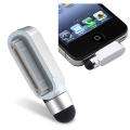   item: Silver Stylus with Dust Cap for Apple iPhone/ iPod Touch/ iPad
