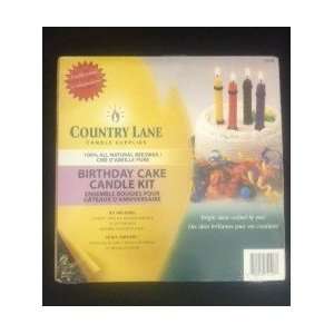   Lane Beeswax Kit  Birthday Cake Candle Kit: Arts, Crafts & Sewing