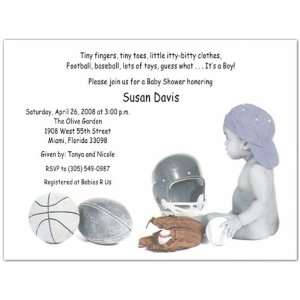  Jordan Baby Shower Invitations