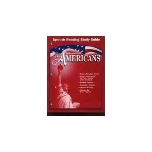  The Americans, Grades 9 12 Reading Study Guide: Mcdougal 