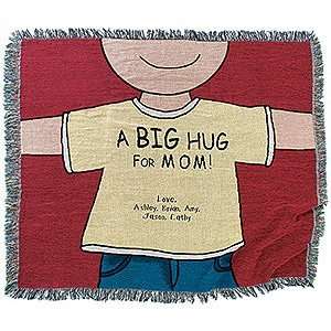  Personalized Big Hug Throw Mom