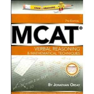  Examkrackers MCAT Verbal Reasoning & Mathematical 