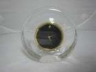 New Movado Crystal Collection Round Crystal Clock 117M