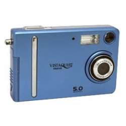 VistaQuest VQ 5115 5.0MP Blue Digital Camera  