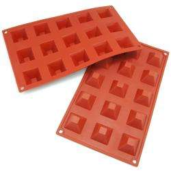   Mini Pyramid Silicone Mold/ Baking Pans (Pack of 2)  Overstock