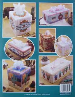 SOUTHWEST TISSUE COVERS, Plastic Canvas Pattern Book  