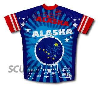Alaska Cycling Jersey All sizes Bike  