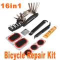 Bike Bicycle Cycling Tyre Repair Multi Tool Set Kits With Mini 