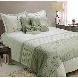   George Designs Fiona 7 piece Full size Comforter Set  Overstock