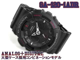 CASIO G SHOCK GA 120 1ADR Brand New (with Tags) Brand NEW Japan In Sto 