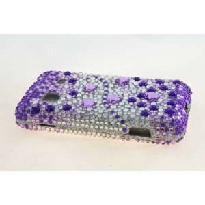   Diamond Hard Case Cover for Purple Beats Cell Phones & Accessories