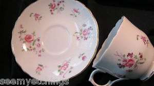 ROYAL VICTORIA BONE CHINA ENGLAND FROM 1801 EST CUP SET  