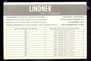 LINDNER #6 ENVELOPE FDC PROTECTOR SLEEVE / COVER #883  
