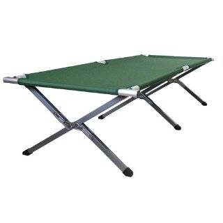 Folding Cot Adventure Military Cot Camping Bed Weight Capacity 200 Lbs