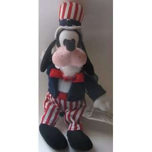  Disney Bean Bag Plush Goofy As Uncle Sam: Everything Else