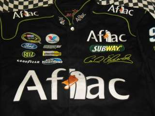 Carl Edwards #99 AFLAC Cotton Twill Adult 4XL Jacket! JH Design   Size 