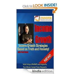 Using Truth and Honesty to Create Income Growth Strategies Paul Evans 
