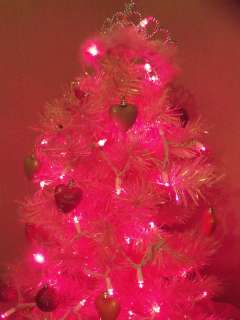 BARBIE Pink & Sparkly Holiday Valentine Swan Lake Tree 24 Tall with 