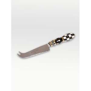  MacKenzie Childs Courtly Check Cheese Knife: Kitchen 