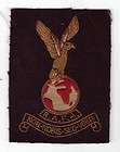   Britain RAF R.A.F. Royal Air Force Association bullion crest patch