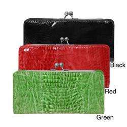 Collection Womens Double snap Frame Clutch  Overstock